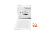 Светодиодный встр-мый свет-к 12Вт 140х140х25мм (врезное 120-130мм) 4000К 900Лм IP40 Опал СириусА