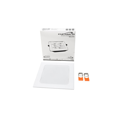 Светодиодный встр-мый свет-к 12Вт 140х140х25мм (врезное 120-130мм) 4000К 900Лм IP40 Опал СириусА