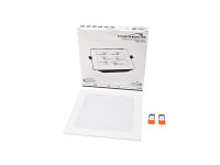 Светодиодный встр-мый свет-к 18Вт 165х165х27мм (врезное 145-155мм) 4000К 1350Лм IP40 Опал СириусА