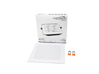 Светодиодный встр-мый свет-к 24Вт 210х210х28мм (врезное 185-200мм) 6500К 1920Лм IP40 Опал СириусА