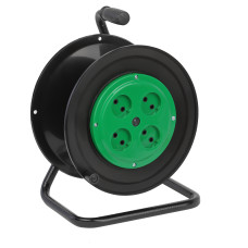 Катушка пластиковая ЭРА RP-4 для подключения провода 4 розетки без заземления Катушка пластиковая ЭРА RP-4 для подключения провода 4 розетки без заземления