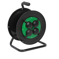 Катушка пластиковая ЭРА RP-4e-IP44 для подключения провода 4 розетки c заземлением с защитными крышк