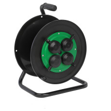 Катушка пластиковая ЭРА RP-4e-IP44 для подключения провода 4 розетки c заземлением с защитными крышк Катушка пластиковая ЭРА RP-4e-IP44 для подключения провода 4 розетки c заземлением с защитными крышк