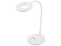 Настольный светильник ENERGY EN-LED31 350мм, 5Вт, 3 р.осв, пит: аккум, USB(в комп), белый /30