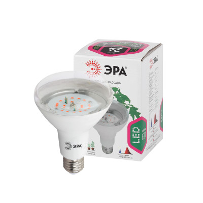 ЭРА Лампа светодиодная LED FITO-16W-RB-1310К-E27 красно-синего спектра 12/36