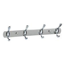 Вешалка с 4-мя крючками SSA-002-4,   (нерж.сталь)