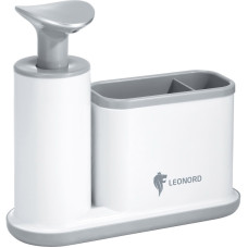 Диспенсер для жидкого мыла/моющего средства SAUBER (с органайзером для хранения)