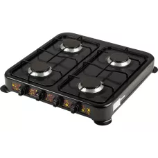 Плита газовая Energy EN-004B, 4-х конфорочная черная