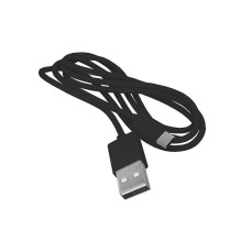 Кабель MicroUSB - USB черный, 1 метр Quick Charge 2/250