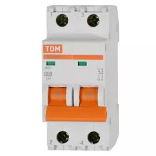 Авт. выкл.ВА47-29 2Р 63А 4,5кА х-ка D TDM