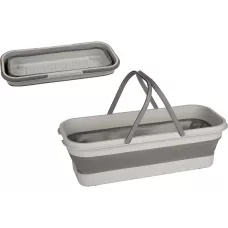 Ведро складное, прямоугольное, с колесами,13 л RFB-9