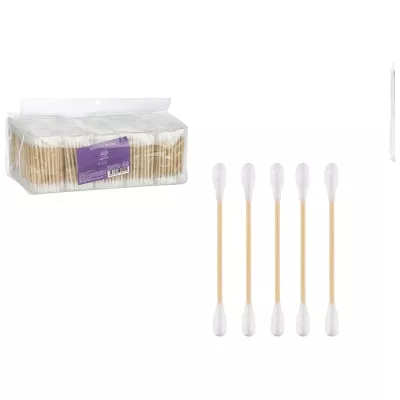 Палочки ватные бамбуковые, 1000 шт Палочки ватные бамбуковые, 1000 шт