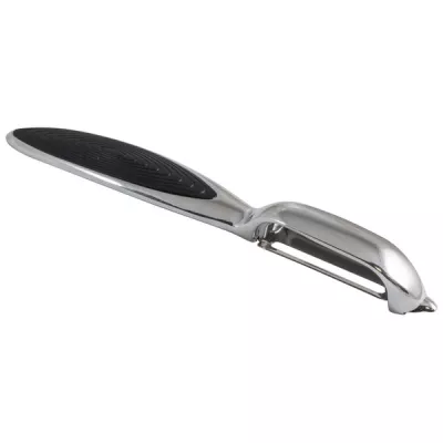 Овощечистка MODERNO с вертикальным лезвием, прорезиненная ручка