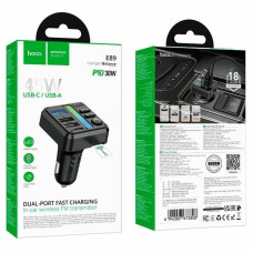 hoco Трансмиттер E89 45W(1A1C) черный