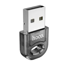 Адаптер UA28 USB BT прозрачный черный hoco