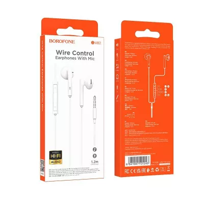 Наушники BM82 белый BOROFONE Наушники BM82 белый BOROFONE
