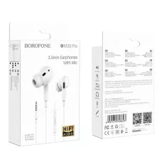 Наушники BM30 Pro белый BOROFONE Наушники BM30 Pro белый BOROFONE