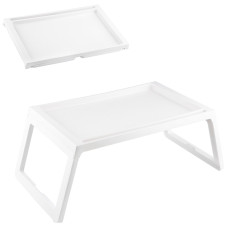 Поднос складной Skandi, на ножках, пластик, белый Поднос складной Skandi, на ножках, пластик, белый