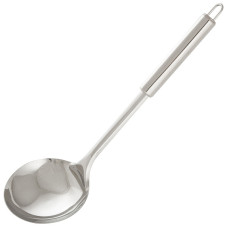 NIMBUS Половник из нержавеющей стали, 31,8*9,6 см, овальная ручка с подвесом 1/12