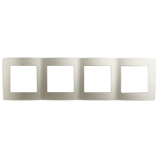 Рамка на 4 поста, Эра12, 12-5004-15 ЭРА перламутр 10/100 ЦЕНА ▼