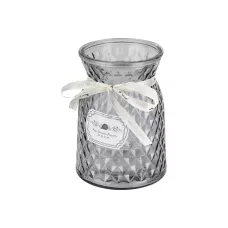 Ваза Romantica из цветного стекла с рельефным корпусом, размер: 16*11,5 см Ваза Romantica из цветного стекла с рельефным корпусом, размер: 16*11,5 см