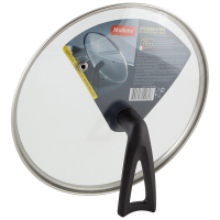 Крышка G-type (закал стекло) с бакелитовой ручкой, 22 см, VETRO-SPECIAL