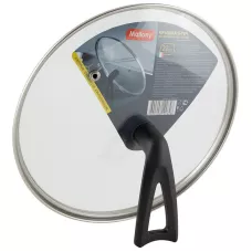 Крышка G-type (закал стекло) с бакелитовой ручкой, 22 см, VETRO-SPECIAL