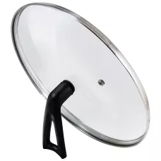 Крышка G-type (закал стекло) с бакелитовой ручкой, 24 см, VETRO-SPECIAL