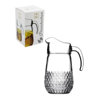 Кувшин, La Caffetteria, объём: 1,4 л, из термостойкого стекла с крышкой/ручкой из цветного РР Кувшин, La Caffetteria, объём: 1,4 л, из термостойкого стекла с крышкой/ручкой из цветного РР