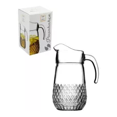 Кувшин, La Caffetteria, объём: 1,4 л, из термостойкого стекла с крышкой/ручкой из цветного РР Кувшин, La Caffetteria, объём: 1,4 л, из термостойкого стекла с крышкой/ручкой из цветного РР