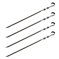 Шампур ECOS 450*10*1,0мм, угловой, с витком, 1шт. /10