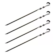 Шампур ECOS 450*10*1,0мм, угловой, с витком, 1шт. /10