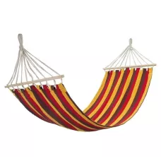 Гамак полотняный Ham-09 с деревянной планкой, р-р 200х80 см Гамак полотняный Ham-09 с деревянной планкой, р-р 200х80 см
