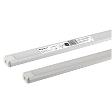 TDM Алюминиевый профиль встраиваемый 2206 (2 м), матовый рассеиватель, 2 заглушки 1/80 ЦЕНА ▼