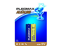 Батарейка Pleomax 6LR61 BL-1    10/200/7200