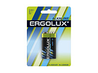 Батарейка Ergolux  6LR61 Alkaline BL-1 (9В) 12/60