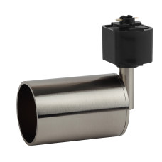 Трековый светильник ЭРА TR14 - GU10 SN GU10 сатин-никель 1/50 ЦЕНА ▼