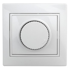 Светорегулятор поворотный, 1-401-01 Intro 600Вт 230В, СУ, Plano, белый 10/200 Светорегулятор поворотный, 1-401-01 Intro 600Вт 230В, СУ, Plano, белый 10/200