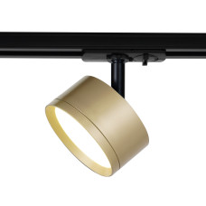 Трековый светильник ЭРА под лампу Gx53 TR48 - GX53 MG, матовое золото 1/50 Трековый светильник ЭРА под лампу Gx53 TR48 - GX53 MG, матовое золото 1/50