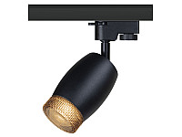 Трековый светильник ЭРА под лампу GU10 TR51 - GU10 BK, матовый черный 1/50
