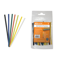 Термоусаживаемая трубка ТУТнг 2/1 набор (7 цветов по 3 шт. 100мм) TDM /мин.пар.5упак