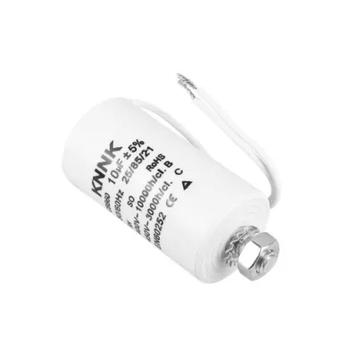 Конденсатор пусковой  25uF/450VAC с проводом, KONN024