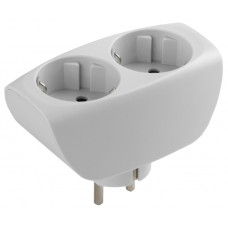 Тройник ЭРА SP-2e-W 2гн, с заземл, со шторками (белый) (10/60/1440) Тройник ЭРА SP-2e-W 2гн, с заземл, со шторками (белый) (10/60/1440)