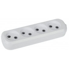 Колодка розеточная 4гн, без зазeмл KX-4 ЭРА /20 Колодка розеточная 4гн, без зазeмл KX-4 ЭРА /20