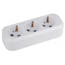 Колодка розеточная 3гн, с зазeмл KX-3e ЭРА /20 Колодка розеточная 3гн, с зазeмл KX-3e ЭРА /20