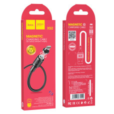 Кабель X52 Lightning-USB магнитный черный, 1 метр hoco 2/31/310 Кабель X52 Lightning-USB магнитный черный, 1 метр hoco 2/31/310