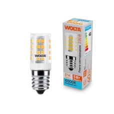 WOLTA светодиодная лампа для холодильник WSTD-JCD-5W6KE14 5Вт 460лм 6500K E14  (керамика) 2/100