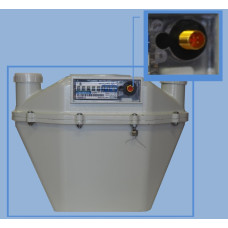 Счетчик газа двухкамерный СГМН-МТИ1-G4 (левый), 263х165х240 мм