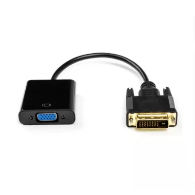 Переходник Atcom DVI-D 25 (m)-VGA (f) черный (1/5/250) Переходник Atcom DVI-D 25 (m)-VGA (f) черный (1/5/250)