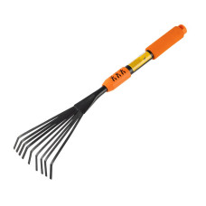 Грабельки веерные малые HG3550-L (9-зуб., поролоновая ручка) PARK